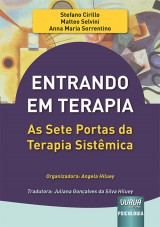 Capa do livro: Entrando em Terapia, Autores: Stefano Cirillo, Matteo Selvini e Anna Maria Sorrentino – Organizadora: Angela Hiluey – Tradutora: Juliana Gonçalves da Silva Hiluey
