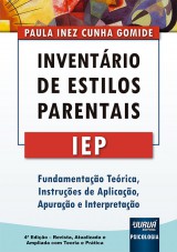 Capa do livro: Inventrio de Estilos Parentais - IEP, Paula Inez Cunha Gomide