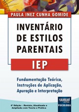 Capa do livro: Inventário de Estilos Parentais - IEP, Paula Inez Cunha Gomide
