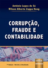 Capa do livro: Corrupo, Fraude e Contabilidade, Antnio Lopes de S e Wilson Alberto Zappa Hoog