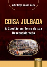 Capa do livro: Coisa Julgada, Artur Diego Amorim Vieira