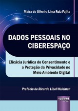 Capa do livro: Dados Pessoais no Ciberespaço, Maíra de Oliveira Lima Ruiz Fujita