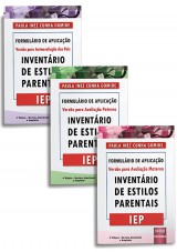 Capa do livro: Inventrio de Estilos Parentais - IEP - KIT de Formulrios de Aplicao - Verso para Avaliao Paterna + Verso para Avaliao Materna + Verso para Autoavaliao dos Pais, Paula Inez Cunha Gomide