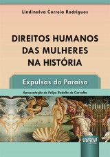 Capa do livro: Direitos Humanos das Mulheres na Histria - Expulsas do Paraso, Lindinalva Correia Rodrigues