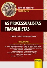 Capa do livro: Processualistas Trabalhistas, As, Coordenadora: Patrícia Medeiros