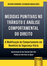 Capa do livro: Medidas Punitivas no Trnsito e Anlise Comportamental do Direito, Arthur Henrique Assuno Magalhes