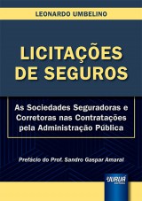 Capa do livro: Licitações de Seguros, Leonardo Umbelino