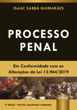 Capa do livro: Processo Penal, 4ª Edição - Revista, Atualizada e Ampliada, Isaac Sabbá Guimarães