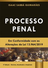 Capa do livro: Processo Penal, Isaac Sabb Guimares