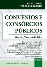 Capa do livro: Convênios e Consórcios Públicos, 6ª Edição - Revista e Atualizada, Pedro Durão e Pedro Durão Filho