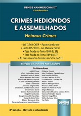 Capa do livro: Crimes Hediondos e Assemelhados - Heinous Crimes, Coordenadora: Denise Hammerschmidt