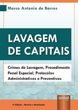 Capa do livro: Lavagem de Capitais, 6ª Edição - Revista e Atualizada, Marco Antonio de Barros