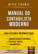 Capa do livro: Manual do Contabilista Moderno para Sistemas Informatizados, Mituo Teramae - Revisores/Atualizadores: Joo Bacci e Glaucia Nazareth Ferreira