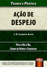 Capa do livro: Ação de Despejo, J. E. Carreira Alvim
