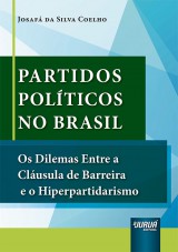 Capa do livro: Partidos Políticos no Brasil, Josafá da Silva Coelho
