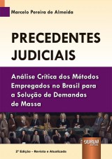 Capa do livro: Precedentes Judiciais, Marcelo Pereira de Almeida