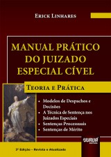 Capa do livro: Manual Prático do Juizado Especial Cível, Erick Linhares