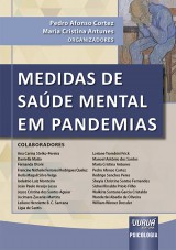 Capa do livro: Medidas de Saúde Mental em Pandemias, Organizadores: Pedro Afonso Cortez e Maria Cristina Antunes