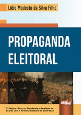 Capa do livro: Propaganda Eleitoral, Lídio Modesto da Silva Filho
