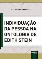 Capa do livro: Individuao da Pessoa na Ontologia de Edith Stein, Ocir de Paula Andreata