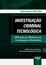 Capa do livro: Investigação Criminal Tecnológica, Ossian Bezerra Pinho Filho