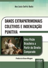 Capa do livro: Danos Extrapatrimoniais Coletivos e Indenização Punitiva, Ana Lúcia Seifriz Badia