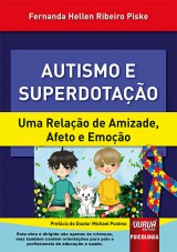 Capa do livro: Autismo e Superdotação, Fernanda Hellen Ribeiro Piske