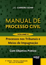 Capa do livro: Manual de Processo Civil - Volume V, J. E. Carreira Alvim
