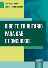 Capa do livro: Direito Tributrio para OAB e Concursos, Carla Machi Pucci e Charles Conrado Cordeiro