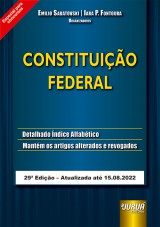 Capa do livro: Constituio Federal - Especial para Concursos - Atualizada at 15.08.2022, Organizadores: Emilio Sabatovski e Iara P. Fontoura