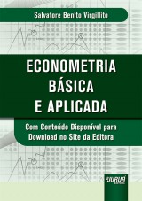 Capa do livro: Econometria Bsica e Aplicada, Salvatore Benito Virgillito