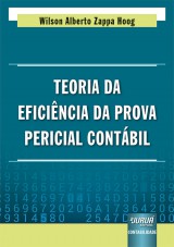 Capa do livro: Teoria da Eficiência da Prova Pericial Contábil, Wilson Alberto Zappa Hoog