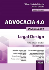 Capa do livro: Advocacia 4.0 - Volume 02, Organizadores: Wilson Furtado Roberto e Juliana Grubba