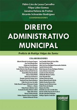 Capa do livro: Direito Administrativo Municipal, Coordenadores: Fábio Lins de Lessa Carvalho, Filipe Lôbo Gomes, Janaina Helena de Freitas, Ricardo Schneider Rodrigues