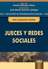 Capa do livro: Jueces y Redes Sociales, Axel Casadevall Portas