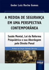 Capa do livro: Medida de Segurana em uma Perspectiva Contempornea, A, Geder Luiz Rocha Gomes