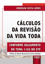 Capa do livro: Clculos da Reviso da Vida Toda, Emerson Costa Lemes