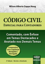 Capa do livro: Cdigo Civil Especial para Contadores, 9 Edio - Revista e Atualizada, Wilson Alberto Zappa Hoog