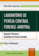 Capa do livro: Laboratório de Perícia Contábil Forense-Arbitral, Wilson Alberto Zappa Hoog