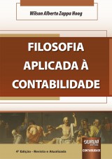 Capa do livro: Filosofia Aplicada  Contabilidade, Wilson Alberto Zappa Hoog