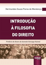 Capa do livro: Introduo  Filosofia do Direito, Hermundes Souza Flores de Mendona