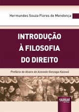 Capa do livro: Introdução à Filosofia do Direito, Hermundes Souza Flores de Mendonça