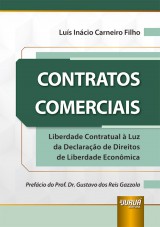 Capa do livro: Contratos Comerciais, Luís Inácio Carneiro Filho