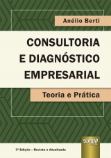 Capa do livro: Consultoria e Diagnstico Empresarial, Anlio Berti