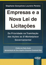 Capa do livro: Empresas e a Nova Lei de Licitaes, Stephane Gonalves Loureiro Pereira