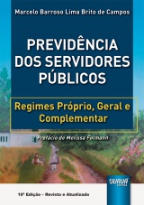 Capa do livro: Previdência dos Servidores Públicos, Marcelo Barroso Lima Brito de Campos