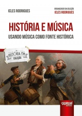 Capa do livro: História e Música, Icles Rodrigues