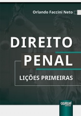 Capa do livro: Direito Penal - Lies Primeiras, Orlando Faccini Neto