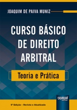 Capa do livro: Curso Bsico de Direito Arbitral, Joaquim de Paiva Muniz