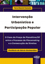 Capa do livro: Intervenção Urbanística e Participação Popular, Yara Maciel Camelo